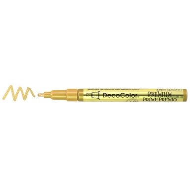 Markerpenna DecoColor Color Premium guld, Övrigt