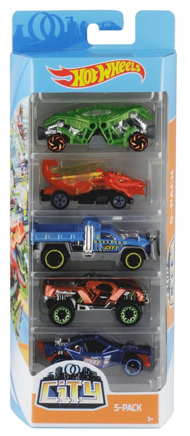 Hot Wheels 5-pack 1