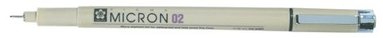Tuschpenna Pigma Micron 02 svart, Övrigt