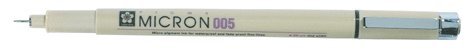 Tuschpenna Pigma Micron 005 svart 1