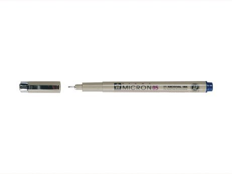 Tuschpenna Pigma Micron 05 marinblå, Övrigt