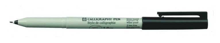 Kalligrafipenna 1mm Sakura svart 1