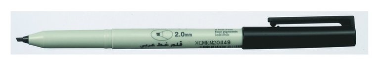 Kalligrafipenna 2mm svart, Övrigt