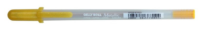 Gelpenna Gelly Roll Metallic guld, Övrigt