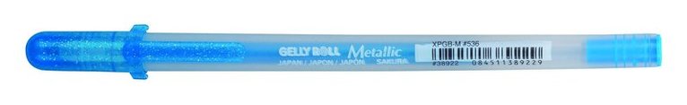 Gelpenna Gelly Roll Metallic blå 1