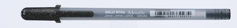Gelpenna Gelly Roll Metallic svart 1
