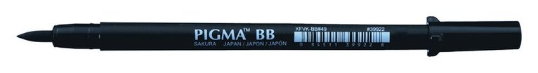 Tuschpenna Pigma Pro Brush BB svart