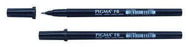 Tuschpenna Pigma Pro Brush F svart