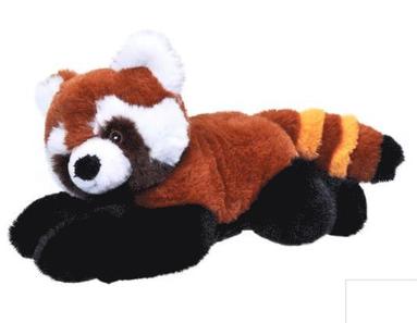 Gosedjur röd panda Ecokins 26cm, Övrigt
