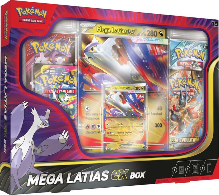 Pokémon EX Mega Latias box, Övrigt