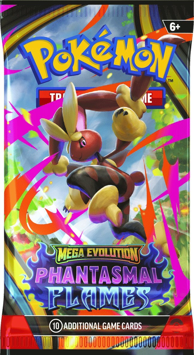 Pokémon Phantasmal Flames Booster Pack, Övrigt