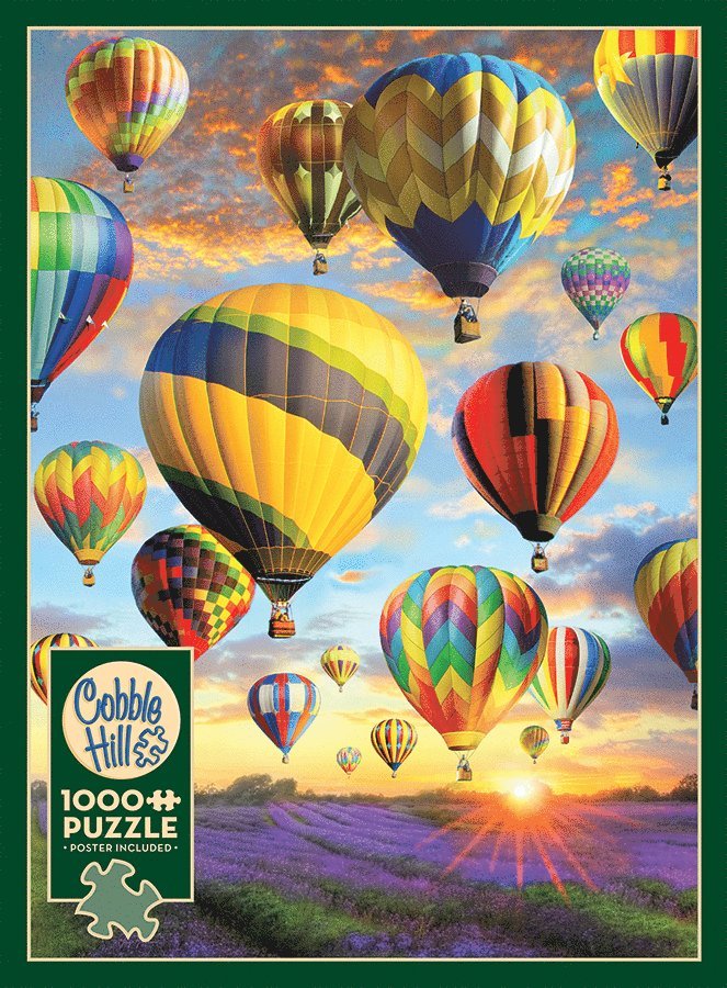 Pussel 1000 bitar - Hot Air Balloons, Övrigt