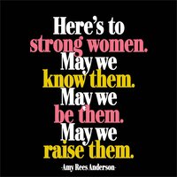 Magnet Here´s To Strong Women