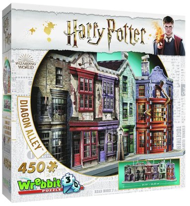 3D-pussel 450 bitar Harry Potter Diagon Alley 1