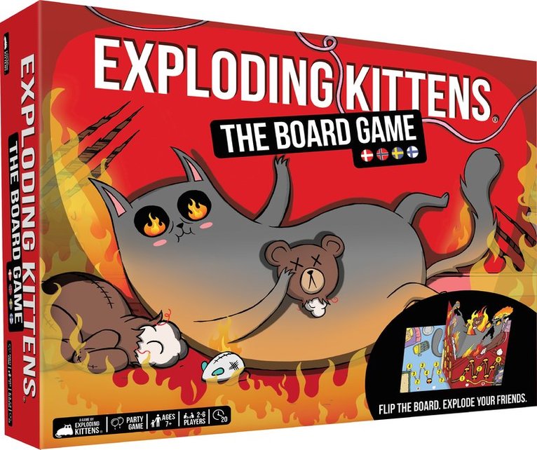 Exploding Kittens The Board Game (Nordic), Övrigt