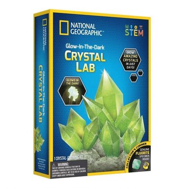 National Geographic Glow-In-The-Dark Crystal Lab 1