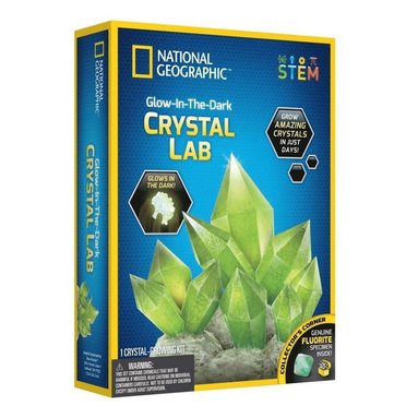 National Geographic Glow-In-The-Dark Crystal Lab