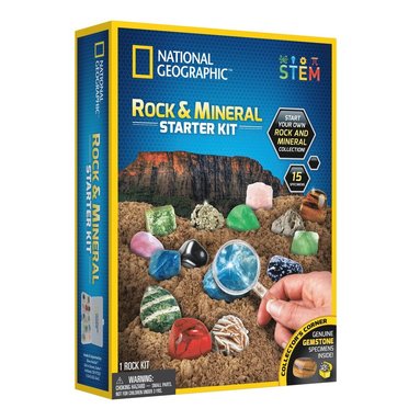 Experiment National Geographic Rock and Mineral Starter Kit