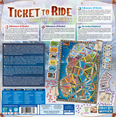 Ticket to Ride - Northern Lights Nordic 2