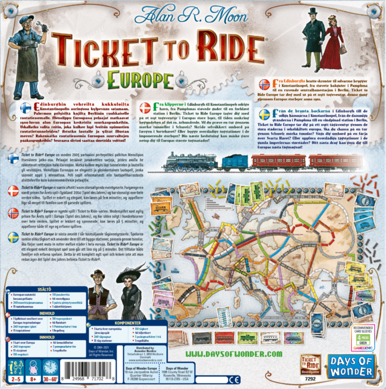 Ticket To Ride - Europa 3
