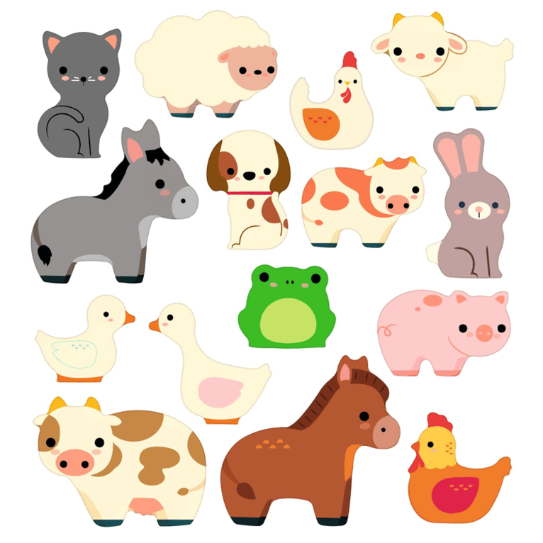 Flyttbara stickers Farm, Övrigt