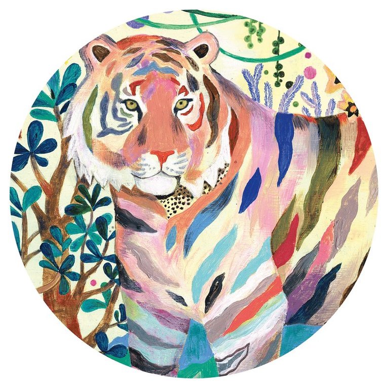 Pussel 1000 bitar - Rainbow Tiger, Övrigt