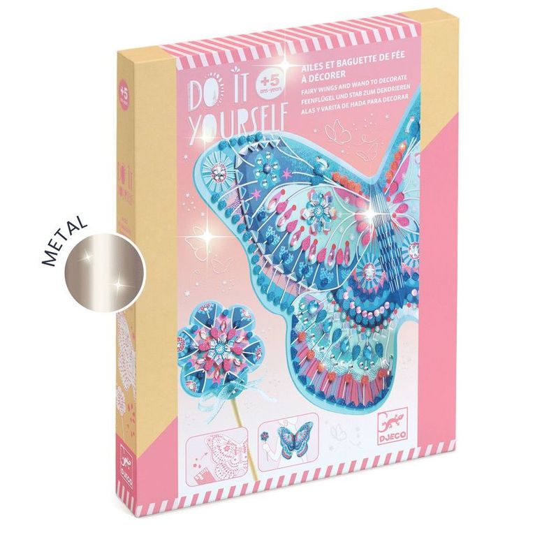 Pysselkit DIY Fe - vingar & stav