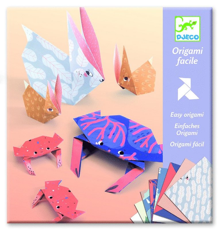 Origami djurfamilj 1