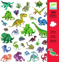 Klistermärken dinosaurier 160st