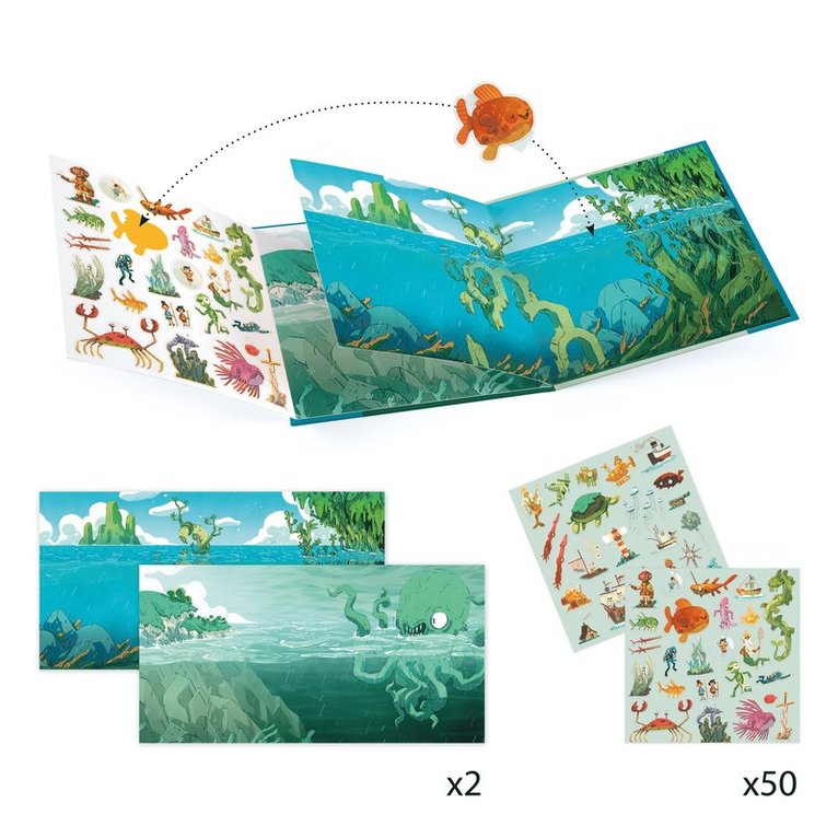 Flyttbara stickers - Äventyr till havs, Övrigt