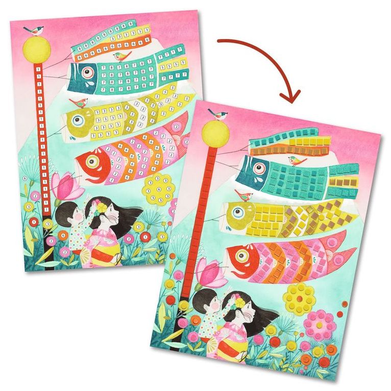 Mosaikpyssel Kokeshi, Övrigt