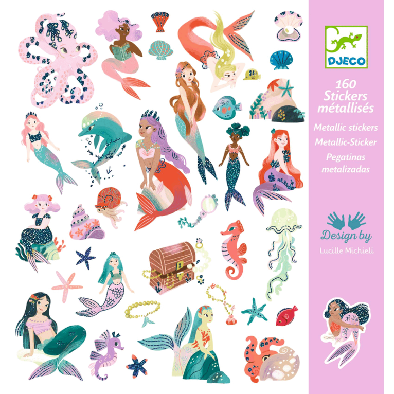 Stickers Sparkly Mermaids, Övrigt