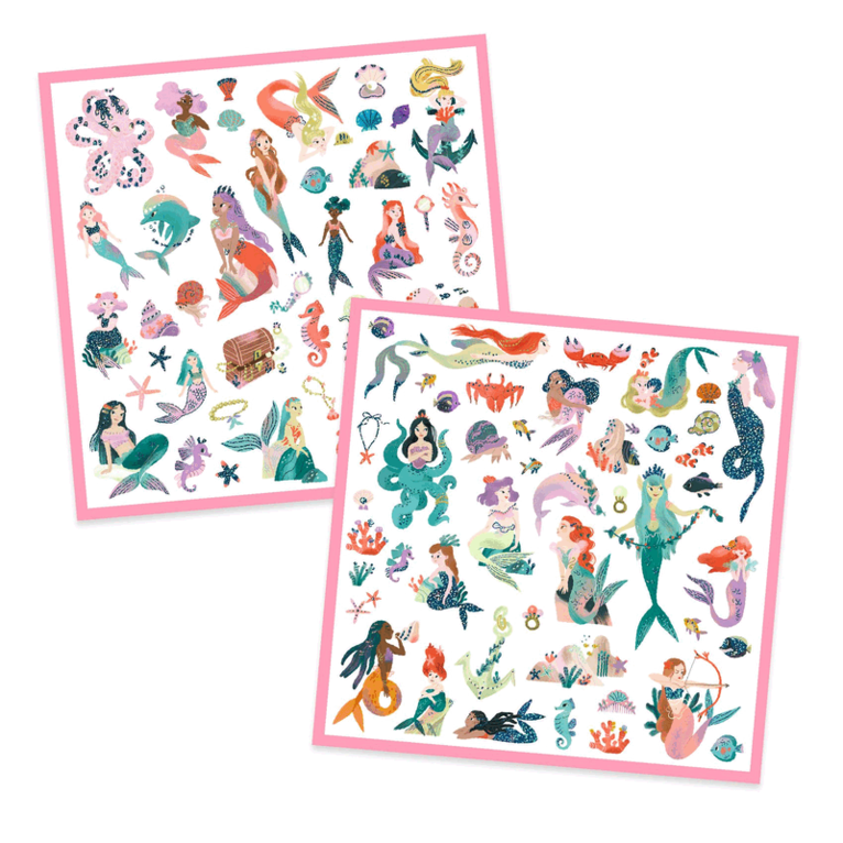 Stickers Sparkly Mermaids, Övrigt