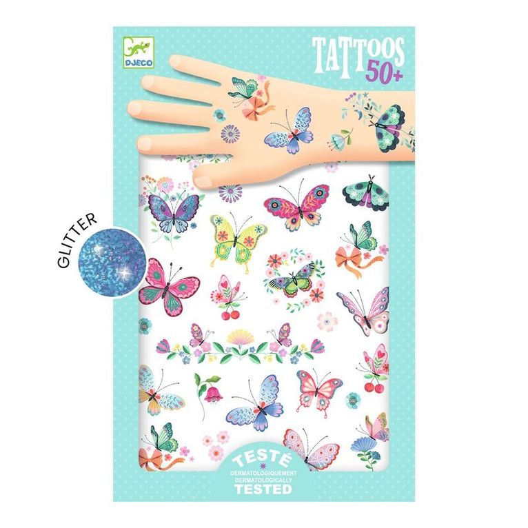 Tatueringar - Dream butterflies, Övrigt. Tillgänglighet: Lägg i varukorg