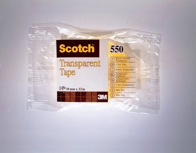 Tejp Scotch 550 66m x 19mm transparent, Övrigt