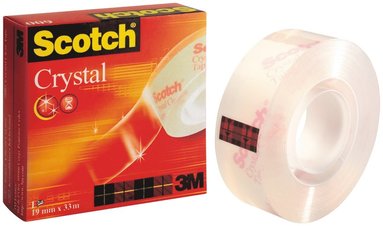 Tejp Scotch Crystal 33m x 19mm transparent