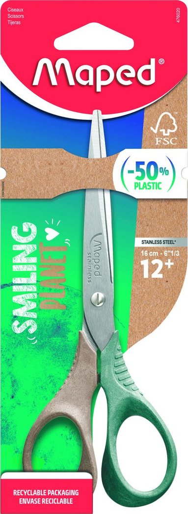 Sax 16cm Shape Smiling Planet FSC 50% Bio