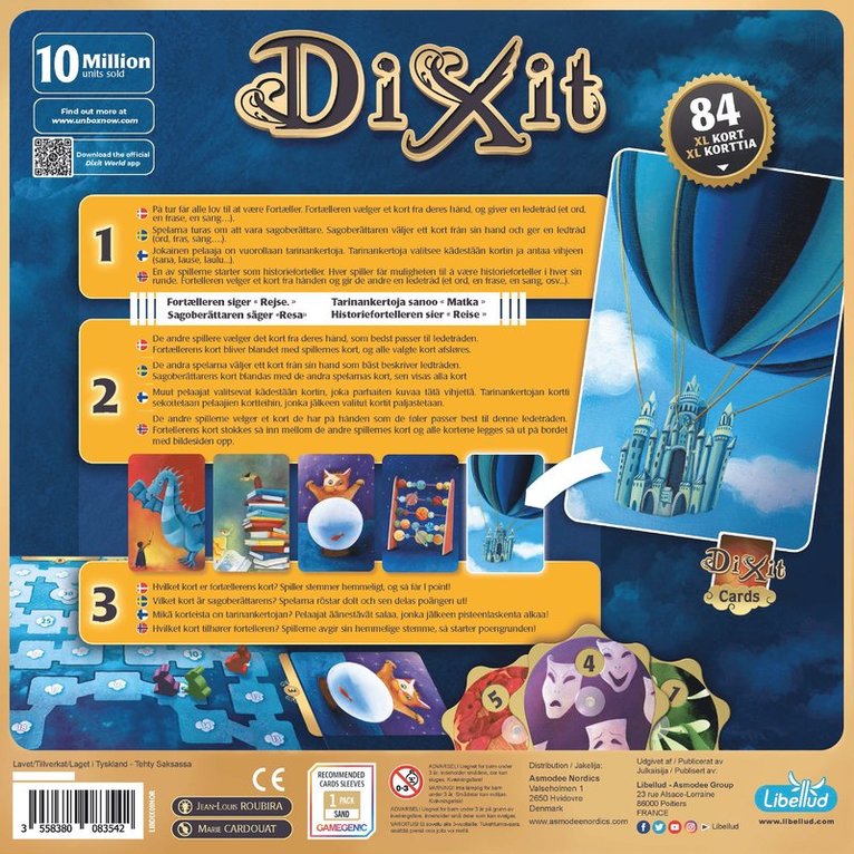 Dixit, Övrigt