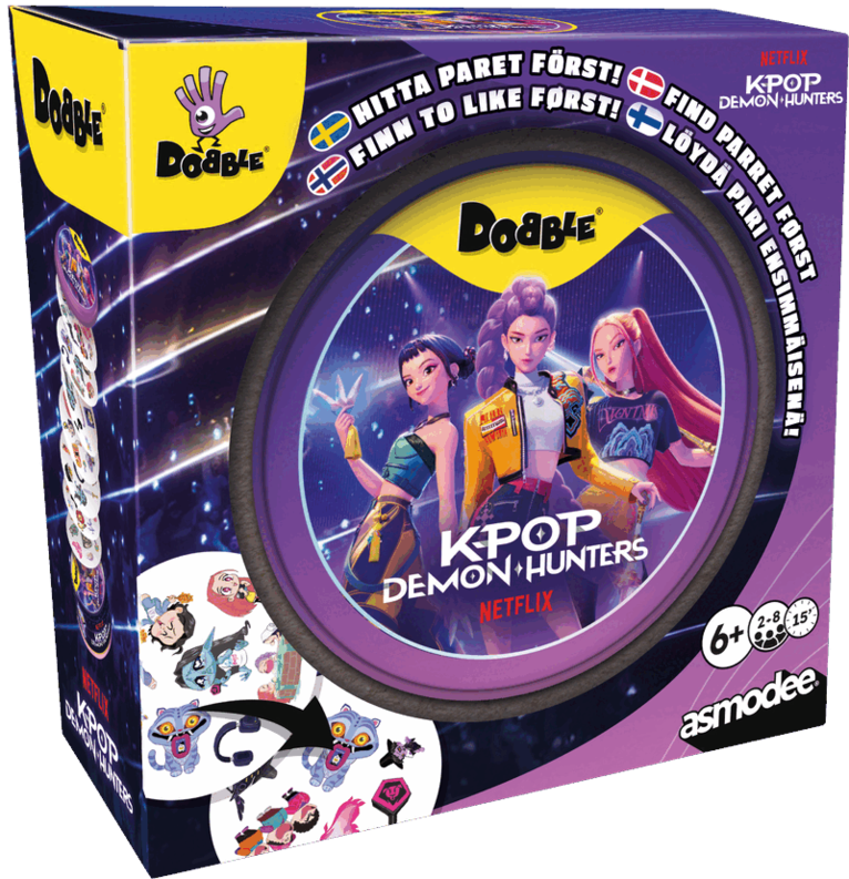 Dobble KPop Demon Hunters (Nordic), Övrigt. Tillgänglighet: Tillfälligt slut