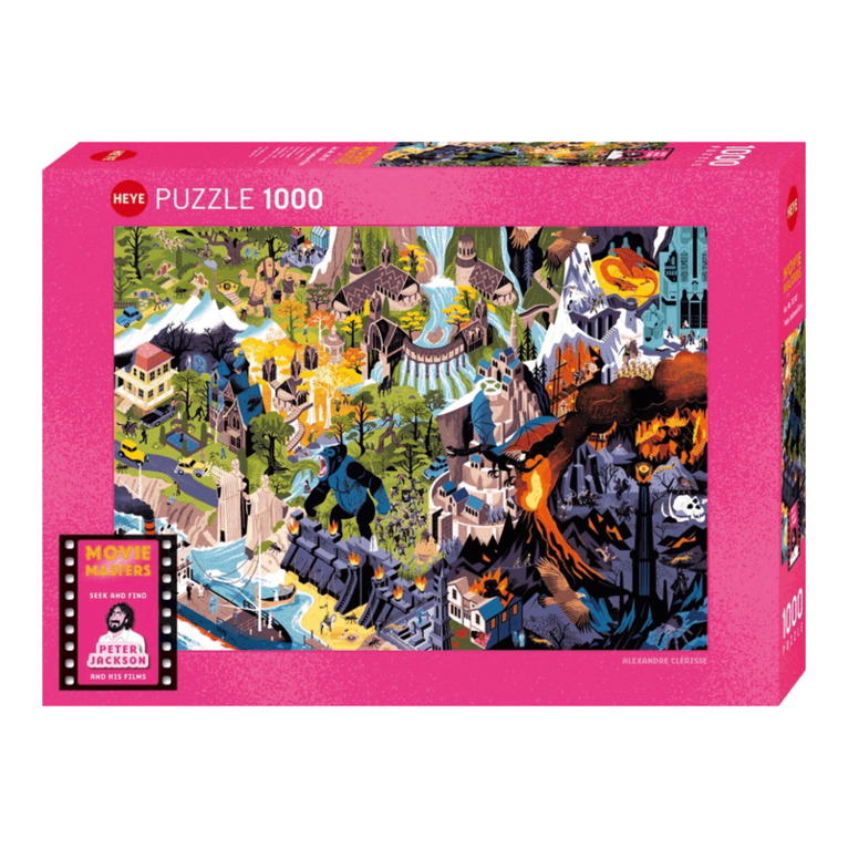 Pussel 1000 bitar - Movie Masters Peter Jackson Films, Övrigt