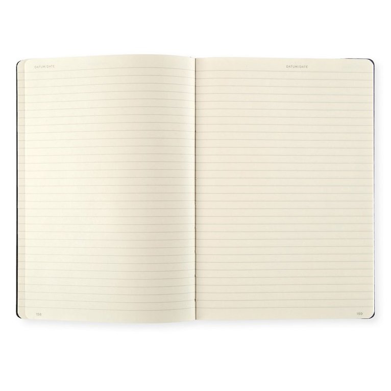 Anteckningsbok A5 Leuchtturm1917 linjerad Black, Övrigt
