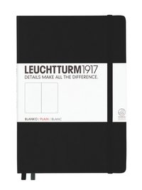 Anteckningsbok A5 Leuchtturm1917 olinjerad Black