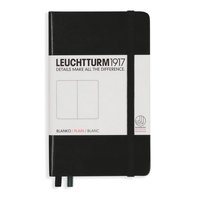 Anteckningsbok A6 Leuchtturm1917 olinjerad Black