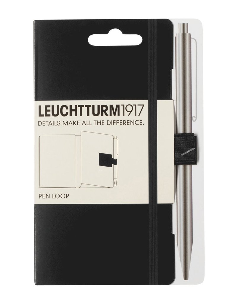 Pennhållare Leuchtturm1917 Pen Loop svart 1