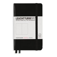 Anteckningsbok A6 Leuchtturm1917 dotted Black