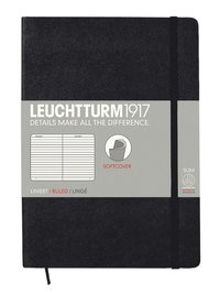 Anteckningsbok A5 Leuchtturm1917 linjerad mjuk Black