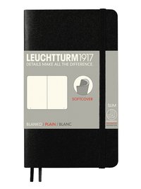 Anteckningsbok A6 Leuchtturm1917 olinjerad mjuk Black