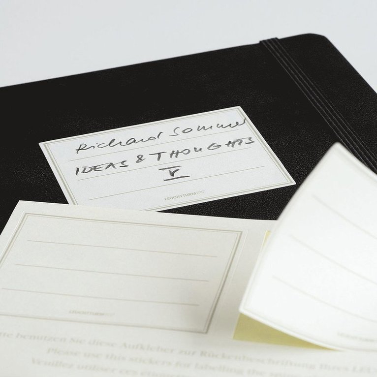 Anteckningsbok A4+ Leuchtturm1917 Slim linjerad Navy, Övrigt