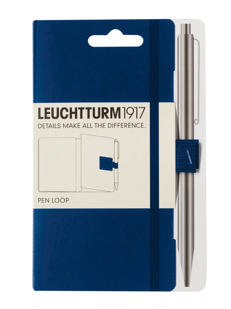 Pennhållare Leuchtturm1917 Pen Loop mörkblå 1