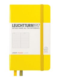 Anteckningsbok A6 Leuchtturm1917 linjerad Lemon